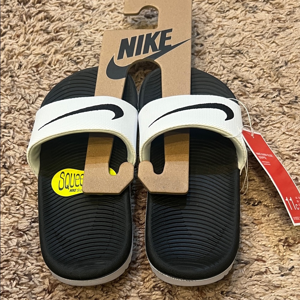 Little Girls Nike Kawa Slides